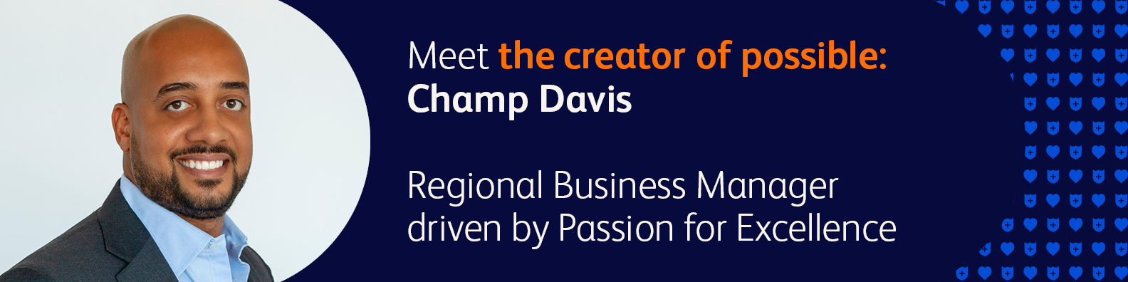 Champ Davis, Regional Business Manager for Integrated Diagnostic Solutions (IDS) at BD
